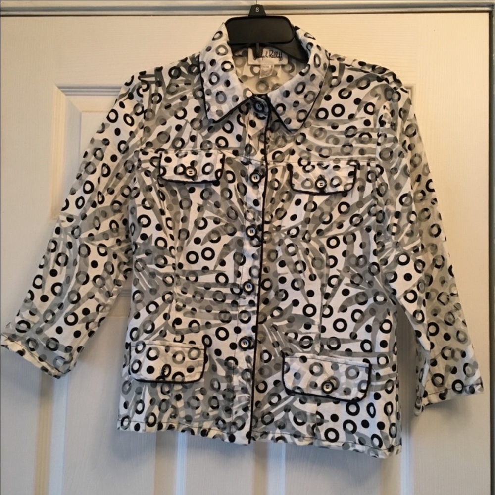 Joseph Ribkoff Sheer Blouse